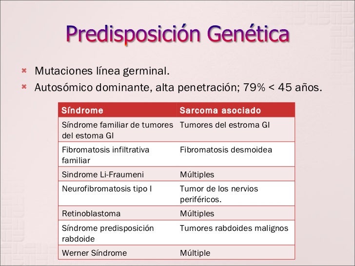 sarcoma de partes blandas